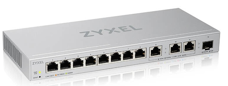 zyxel выпустила новый мультигигабитный коммутатор xgs1250-12 